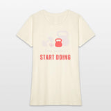 Stop wishing start doing motivational quote design