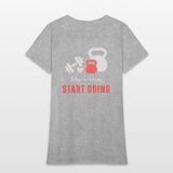 Stop wishing start doing motivational quote design