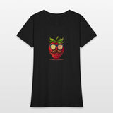 Strawberry Sunglasses Mustache Fruits