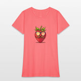 Strawberry Sunglasses Mustache Fruits