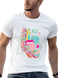 Retro 80s Style Graphic T-Shirt