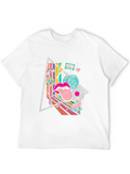 Retro 80s Style Graphic T-Shirt