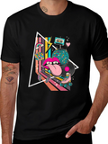 Retro 80s Style Graphic T-Shirt