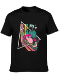 Retro 80s Style Graphic T-Shirt