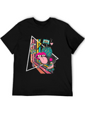 Retro 80s Style Graphic T-Shirt