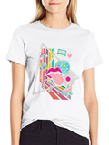 Retro 80s Style Graphic T-Shirt