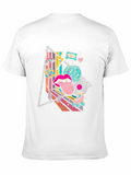 Retro 80s Style Graphic T-Shirt