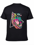 Retro 80s Style Graphic T-Shirt