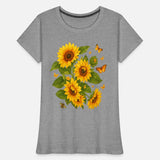 Sunflower Symphony – Vibrant Botanical Illustratio