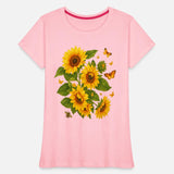 Sunflower Symphony – Vibrant Botanical Illustratio