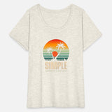 Sunrise on a quiet beach