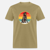 Sunset German Wirehaired Pointer Dog
