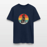 Sunset German Wirehaired Pointer Dog