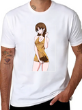 Anime Girl T-Shirt - Trendy Graphic Tee