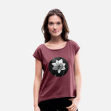 T shirt With Flower’s Bloom