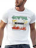 Nicaragua Palm Tree Graphic Tee