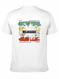Nicaragua Palm Tree Graphic Tee