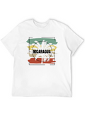 Nicaragua Palm Tree Graphic Tee