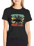Nicaragua Palm Tree Graphic Tee