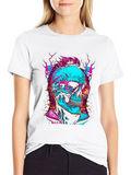 Edgy Skull Graphic Tee - Cool & Unique Design
