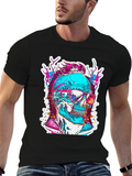 Edgy Skull Graphic Tee - Cool & Unique Design