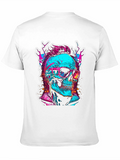 Edgy Skull Graphic Tee - Cool & Unique Design