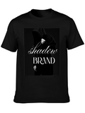 Shadow Brand Black Graphic T-Shirt