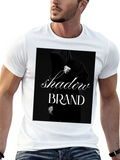 Shadow Brand Black Graphic T-Shirt