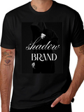 Shadow Brand Black Graphic T-Shirt