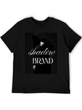 Shadow Brand Black Graphic T-Shirt