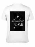 Shadow Brand Black Graphic T-Shirt