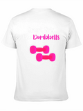Smart Girls Dumbbells T-Shirt Black