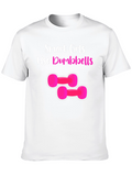 Smart Girls Dumbbells T-Shirt Black