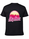 Skyline Graphic T-Shirt - Retro Cityscape Design