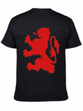 Red Lion Graphic Black T-Shirt