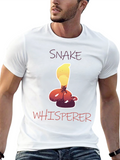 Snake Whisperer Graphic T-Shirt