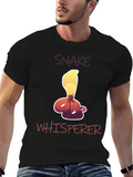 Snake Whisperer Graphic T-Shirt
