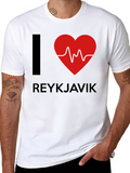 I Heart Reykjavik Graphic Tee