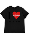 I Heart Reykjavik Graphic Tee