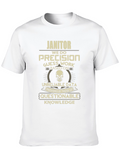Janitor Precision Funny Graphic T-Shirt