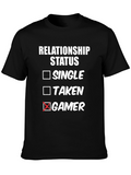 Relationship Status: Gamer Graphic Tee
