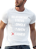 Relationship Status: Gamer Graphic Tee