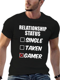 Relationship Status: Gamer Graphic Tee