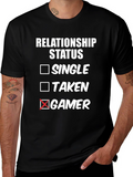 Relationship Status: Gamer Graphic Tee