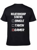 Relationship Status: Gamer Graphic Tee