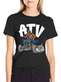 ATV Rider Graphic Tee - Off Road Adventure T-Shirt