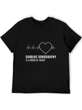Cardiac Sonography Heartbeat T-Shirt