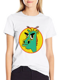 Cool Dragon Graphic Black T-Shirt