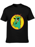 Cool Dragon Graphic Black T-Shirt