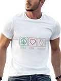 Peace Love Pottery Graphic T-Shirt